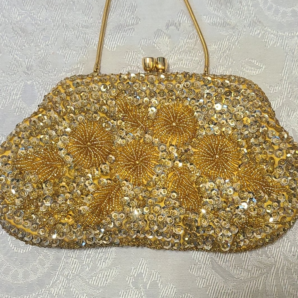 Gorgeous VTG Beaded Bag - Picture 16 of 16